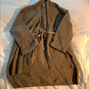 Moth ribbon belted cardigan from Anthropologie